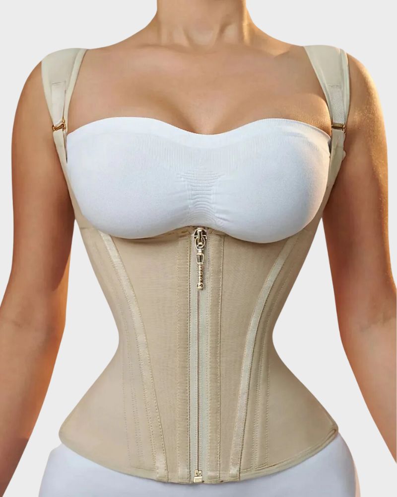 BlissShe® Double Waistband Corset Vest