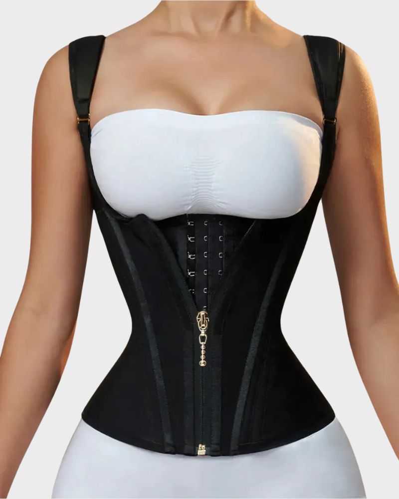 BlissShe® Double Waistband Corset Vest