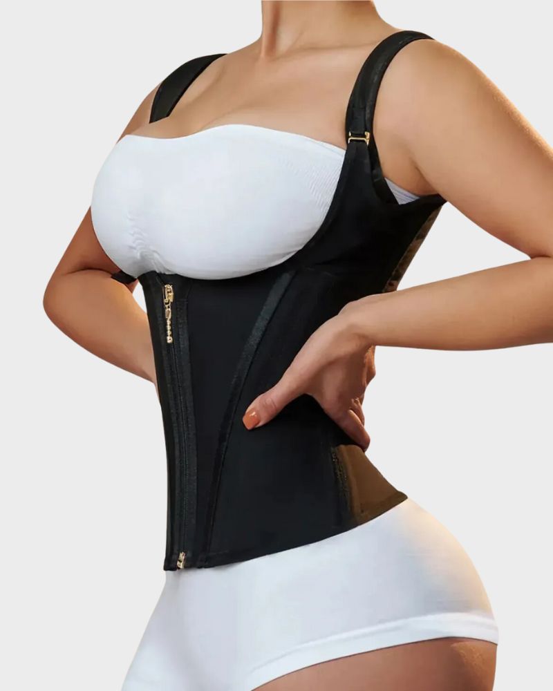 BlissShe® Double Waistband Corset Vest