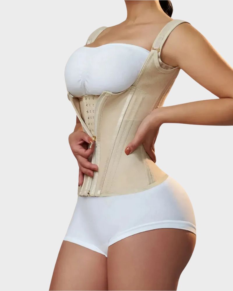 BlissShe® Double Waistband Corset Vest