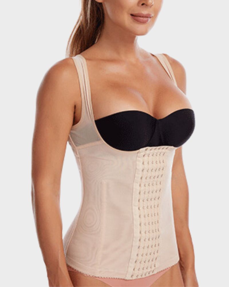 BlissShe® U Neck Latex Vest Shapewear