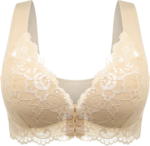 BlissShe®FRONT CLOSURE '5D' SHAPING WIRELESS BEAUTY BACK BRA(BUY 1 GET 2 FREE)-BEIGE