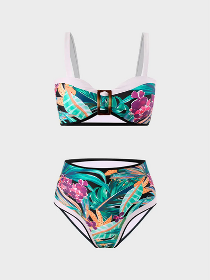 Vivid Blossom Bikini