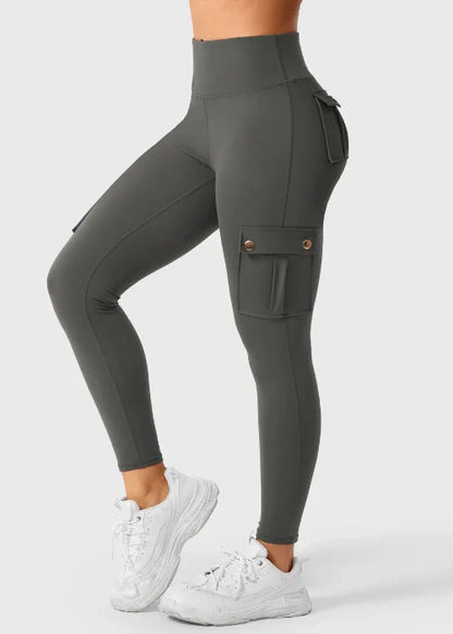 Cargo Pocket Butt Lifting Leggings